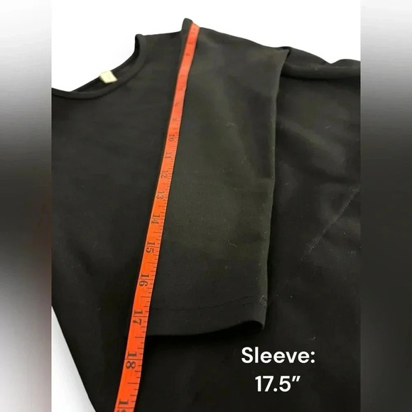 Ava & Lu Girls Long Sleeve Mock Two-Piece Dress | Size 12 | Black & Camo - Picture 4 of 5